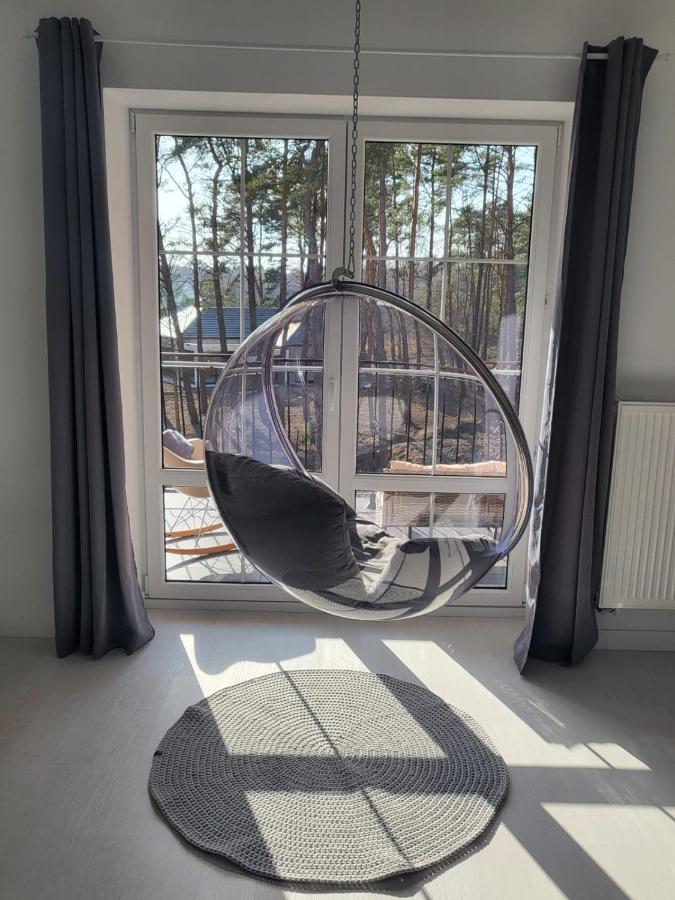 Przytulny Apartament Z Kominkiem Przy Jeziorze ボルネ・スリノボ エクステリア 写真